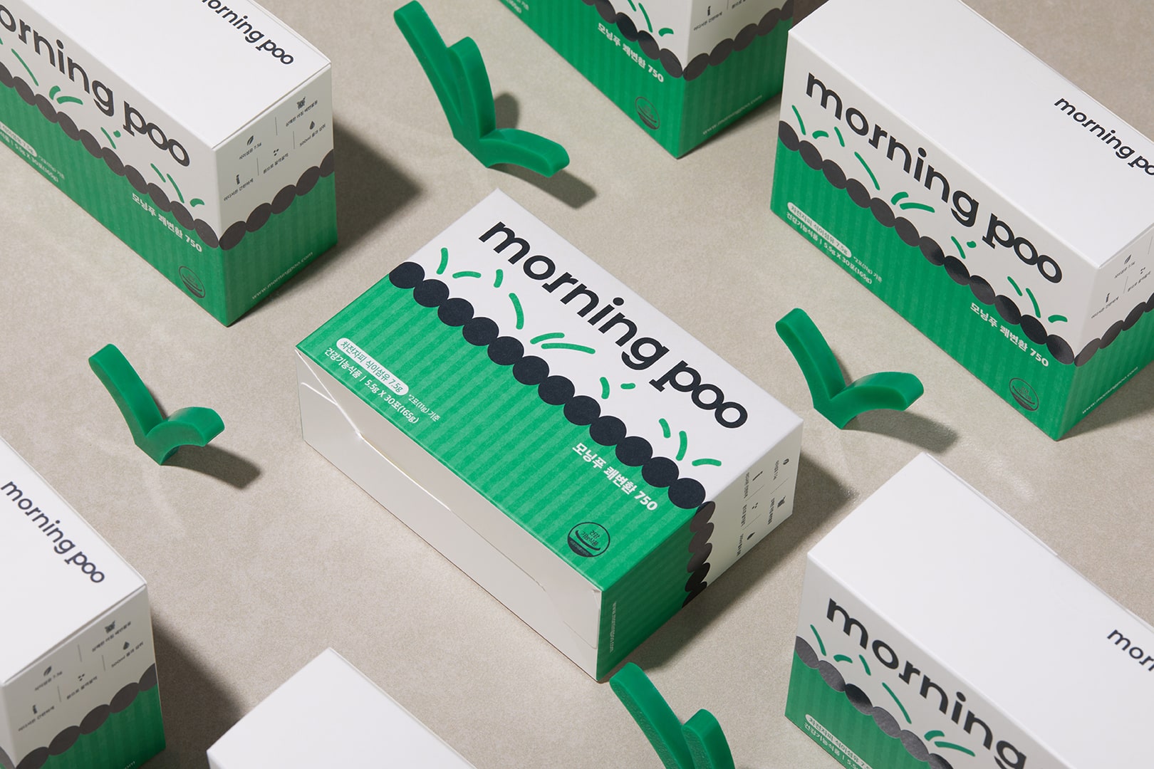 Morningpoo 改善便秘保健品包裝設計