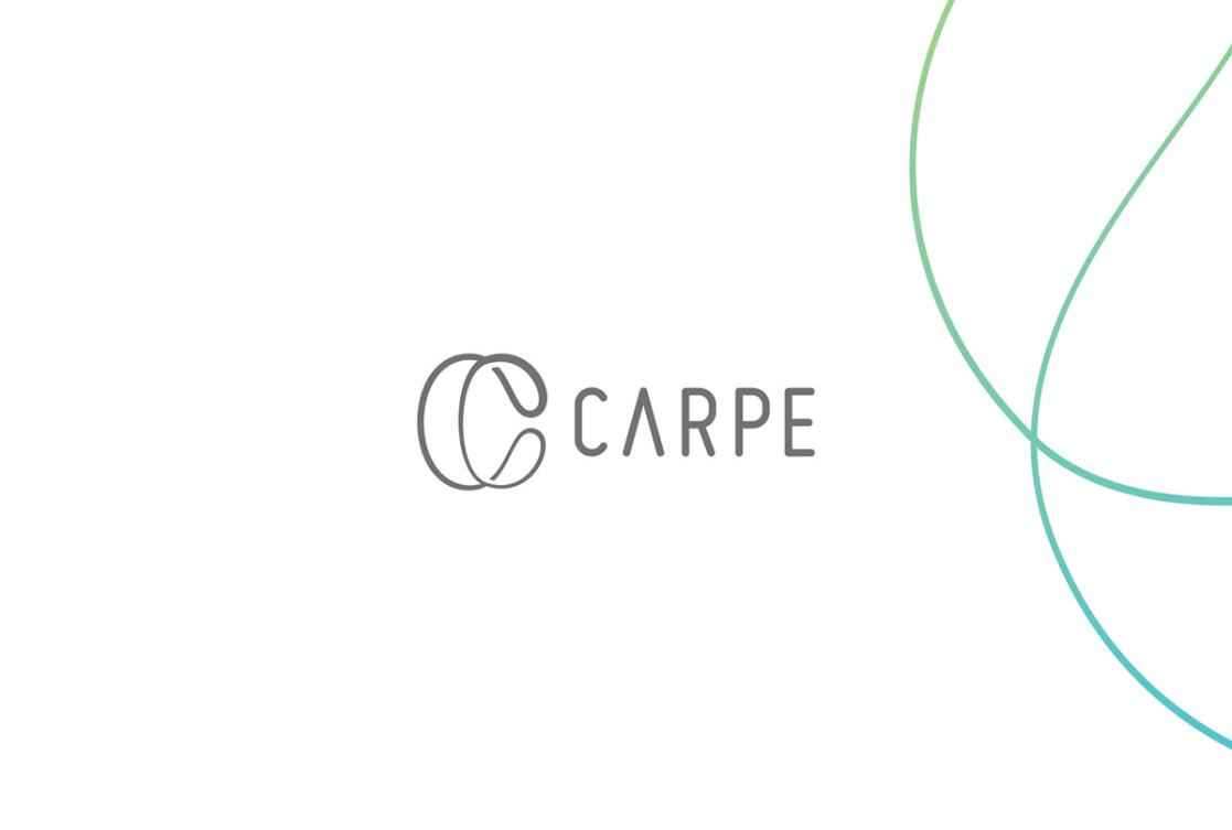CARPE 醫(yī)療美容整形塑形醫(yī)院logo設(shè)計(jì)vi設(shè)計(jì)，線條字母c