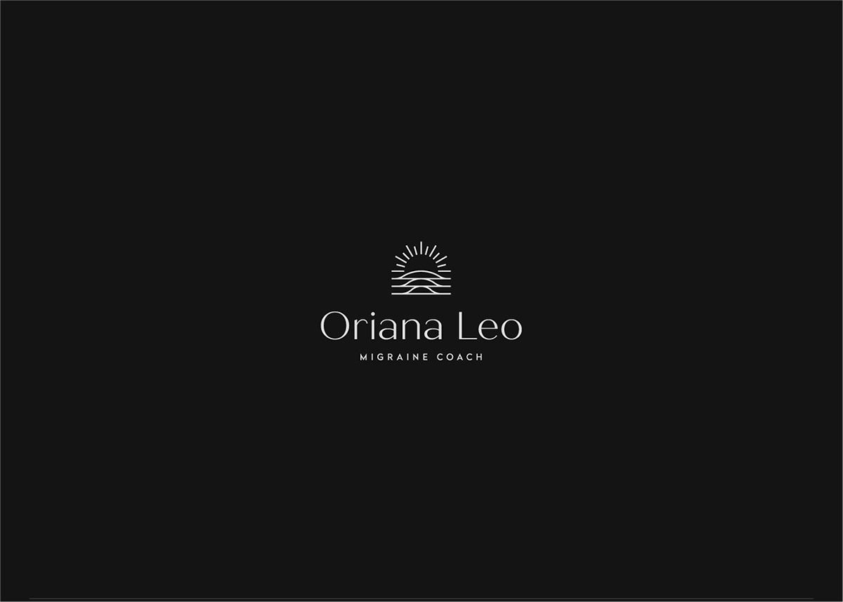 20個美學平衡的簡單logo設計示例靈感-太陽升起
