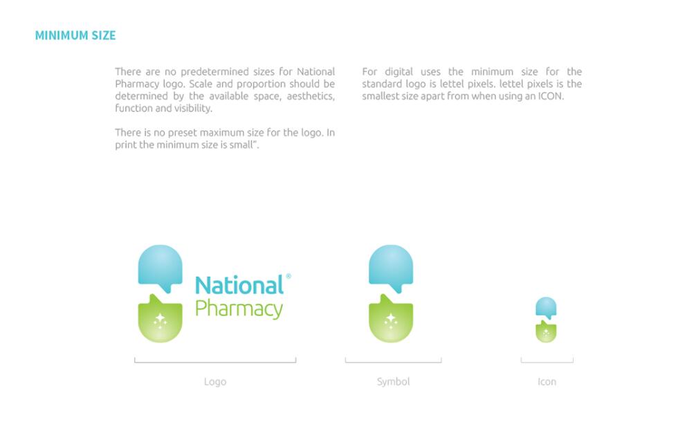 National Pharmacy 生物醫藥制藥公司logo設計“字母N切割膠囊“圖形