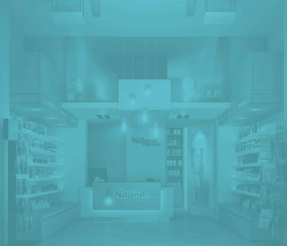 National Pharmacy 生物醫藥制藥公司logo設計“字母N切割膠囊“圖形