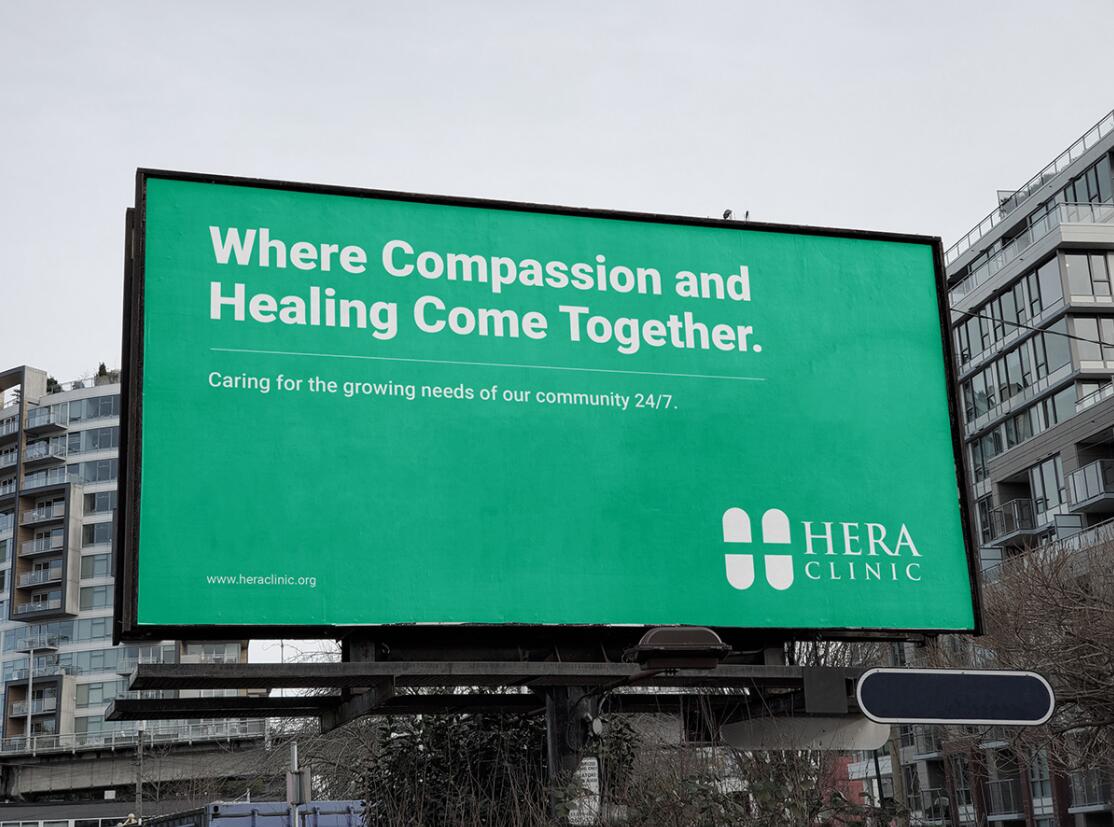 Hera Clinic 赫拉診所醫(yī)院logo設(shè)計(jì)vi設(shè)計(jì)，H字母+十字