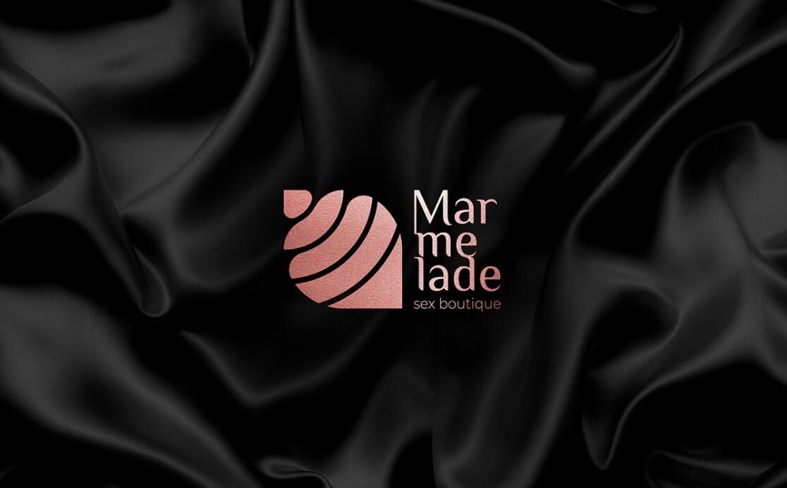 Marmelade 成人性用品品牌logo設(shè)計vi設(shè)計，神秘誘惑風(fēng)格