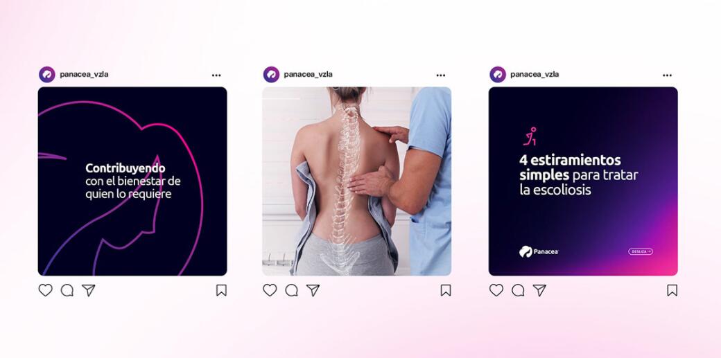 Panacea 女性體型矯正健康美容整理護理醫院logo設計，女神輪廓圖形