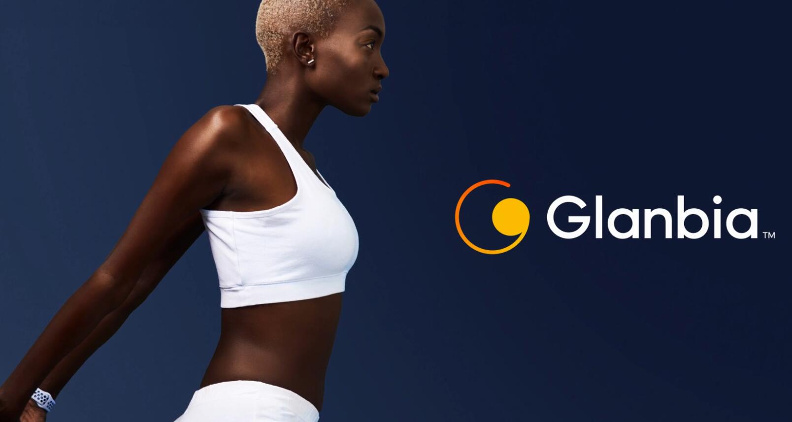 Glanbia 保健營養補充劑品牌設計logo&vi設計，簡潔活力運動風格