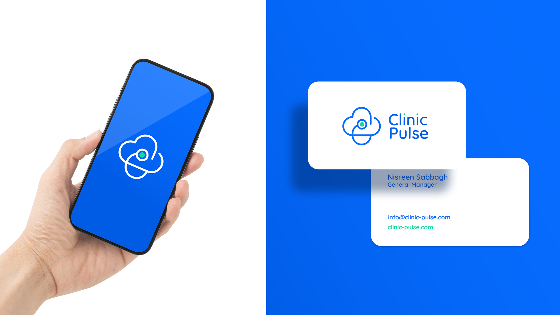 Clinic診所醫(yī)療管理軟件品牌 logo設(shè)計，心臟、紅十字會徽章和聽診器