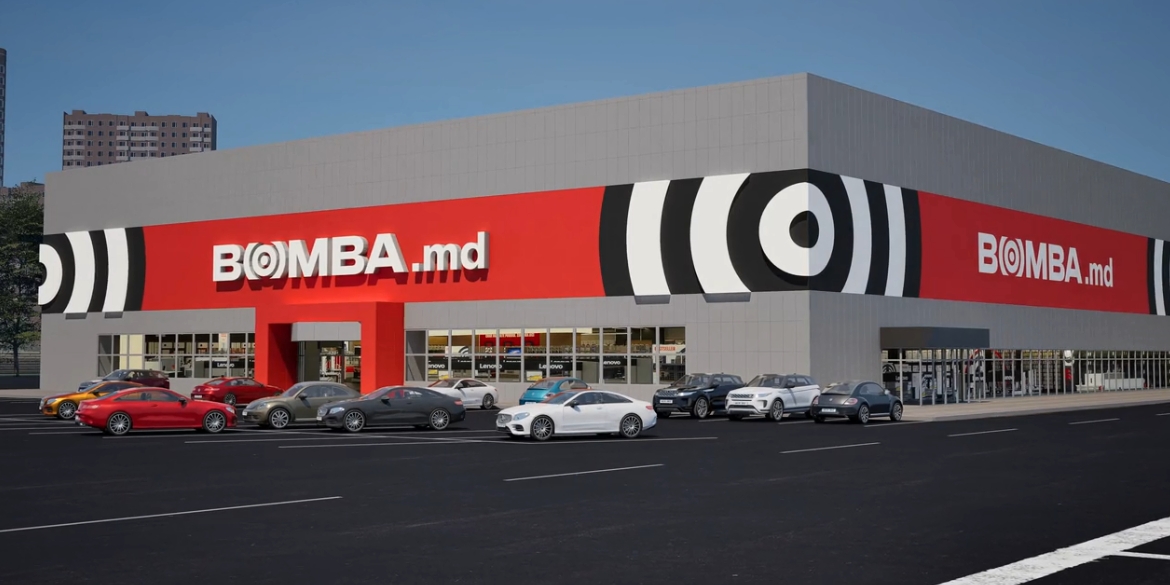  Bomba 電子與零售新品牌形象設計店鋪空間設計陳列設計