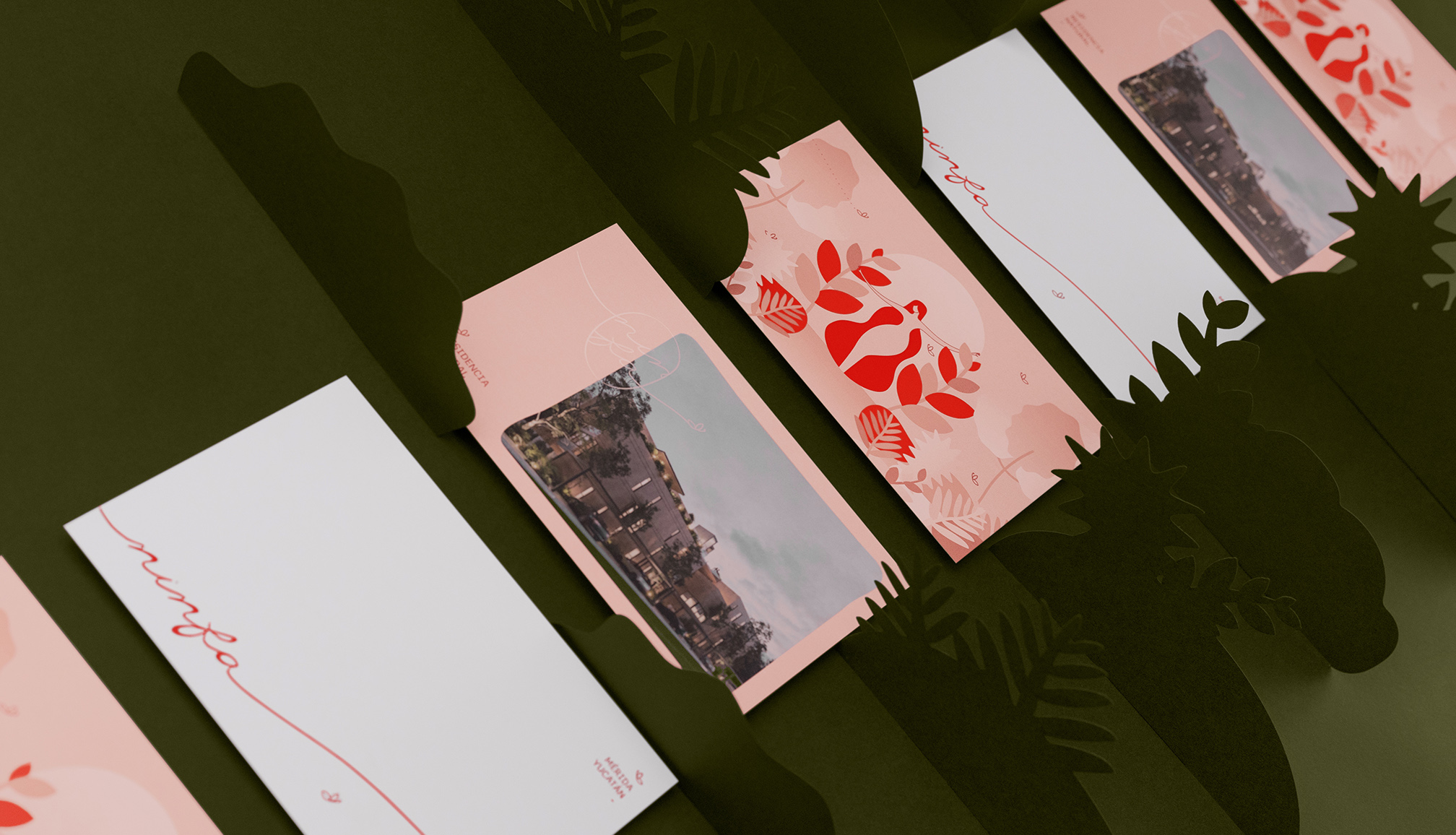 Ninfa 生活社區(qū)logo設(shè)計品牌形象設(shè)計，一個放松身心享受寧靜生活的地方