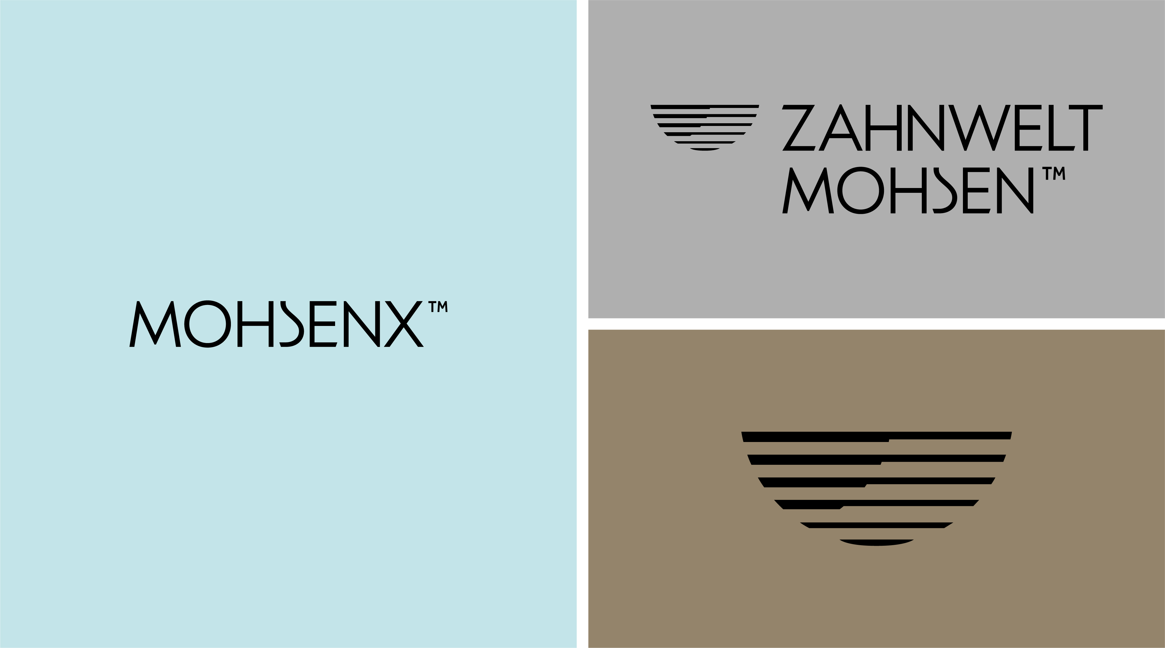 MohsenX 口腔護理牙膏品牌創建logo設計“醫學風格”