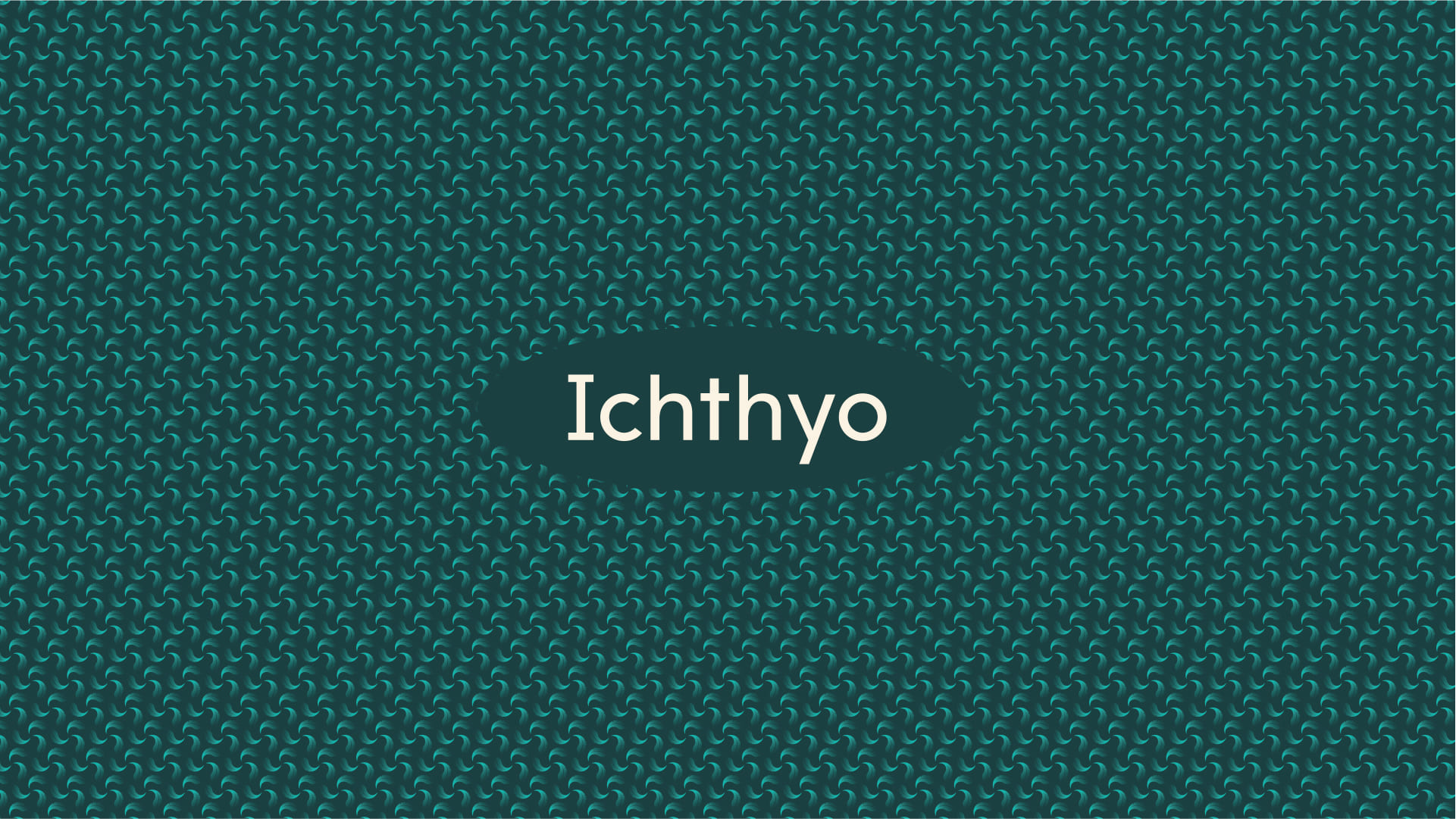 Ichthyo 陸地和水生動植物環境咨詢公司logo設計企業形象vi設計，樹葉羽毛水流波浪元素結合