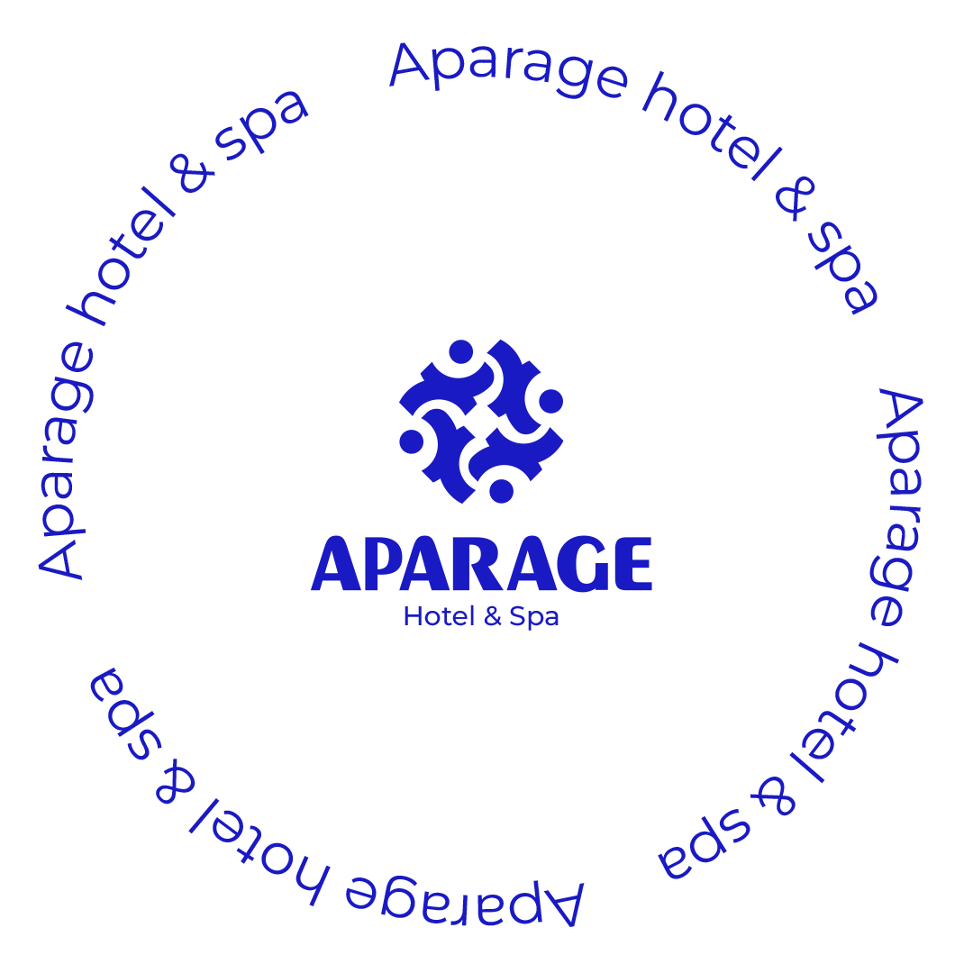 Aparage spa酒店logo設計vi設計,活力人形元素 Aparage spa酒店logo設計vi設計,活力人形元素