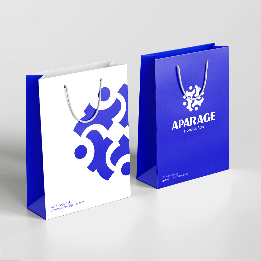 Aparage spa酒店logo設計vi設計,活力人形元素 Aparage spa酒店logo設計vi設計,活力人形元素