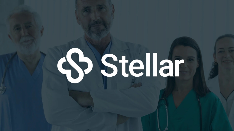 Stellar 醫院logo設計vi設計，融合多個醫療元素-上海logo設計公司