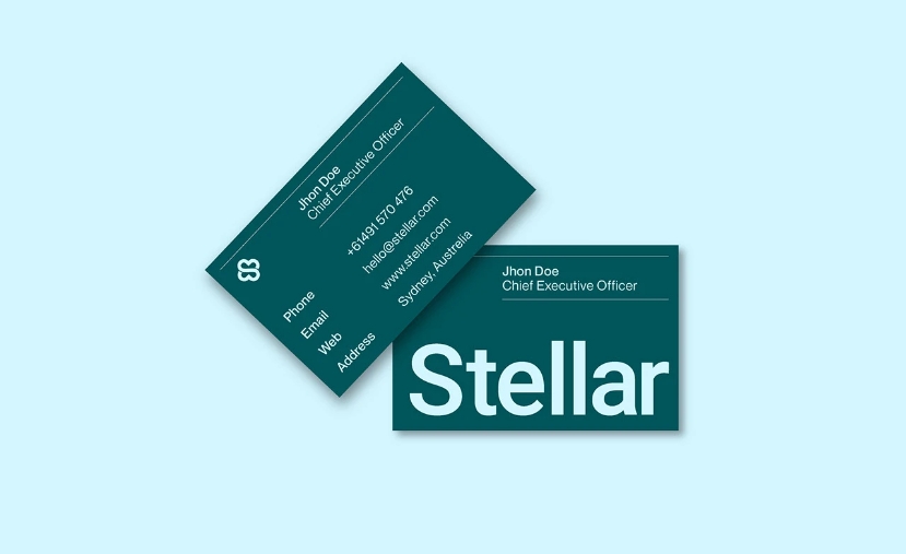 Stellar 醫院logo設計vi設計，融合多個醫療元素-上海logo設計公司