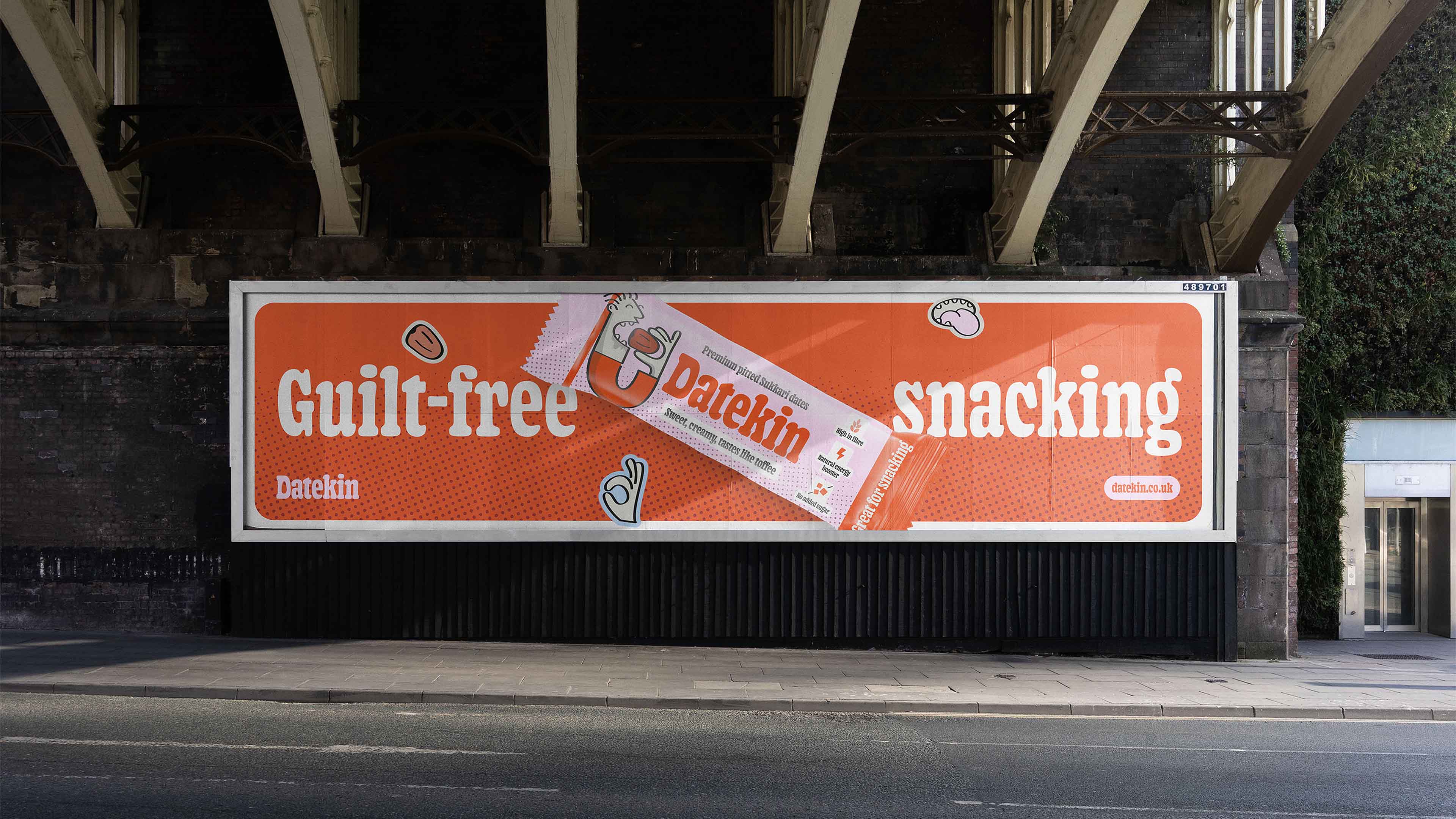 英國零食品牌Datekin品牌創建策劃塑造，崇尚快樂多彩和毫不掩飾的享受