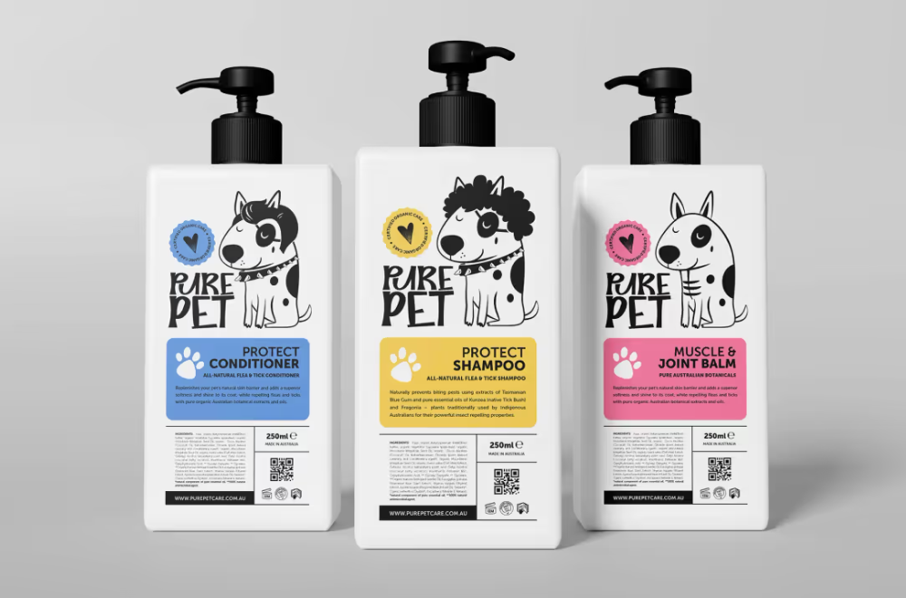 Pure Pet高端犬類清潔護理品牌包裝設計,寵物包裝臨床護理與情感品牌塑造的完美結合-上海包裝設計公司 Pure Pet高端犬類清潔護理品牌包裝設計,寵物包裝臨床護理與情感品牌塑造的完美結合-上海包裝設計公司