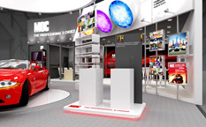美國MOC汽車養護品展會展臺設計