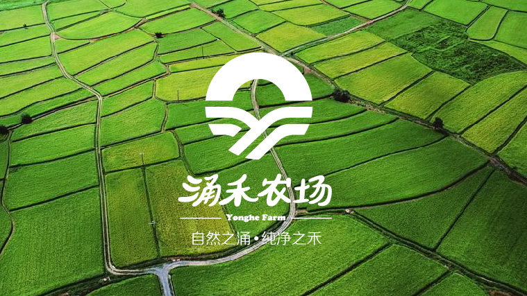 涌禾農場農業品牌商標LOGO設計-上海LOGO設計公司1