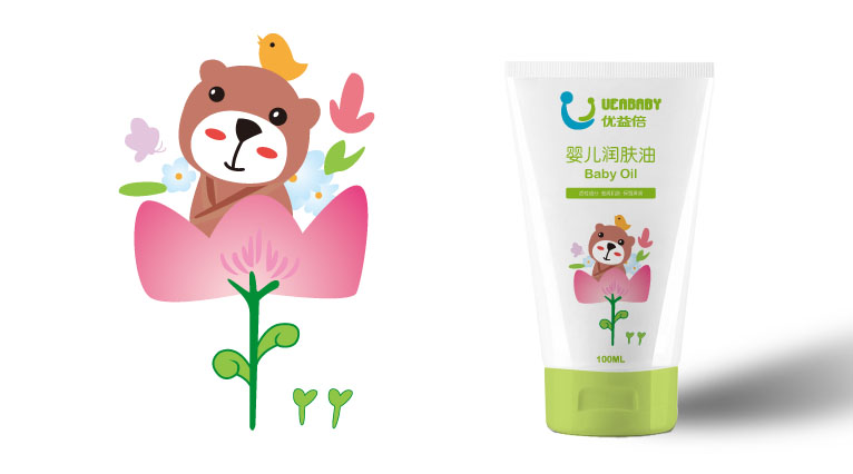 UEABABY優益倍嬰兒護膚品包裝設計-上海嬰童包裝設計公司10