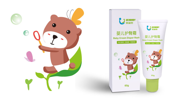 UEABABY優益倍嬰兒護膚品包裝設計-上海嬰童包裝設計公司7
