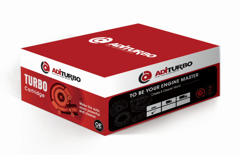 aditurbo 渦能增壓器汽車配件LOGO設計